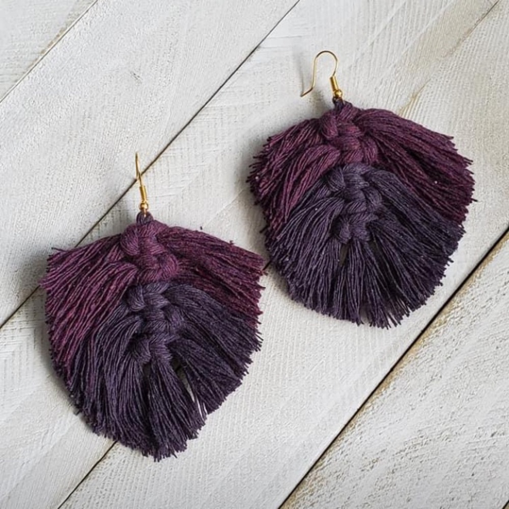 Brand New Macrame Earrings